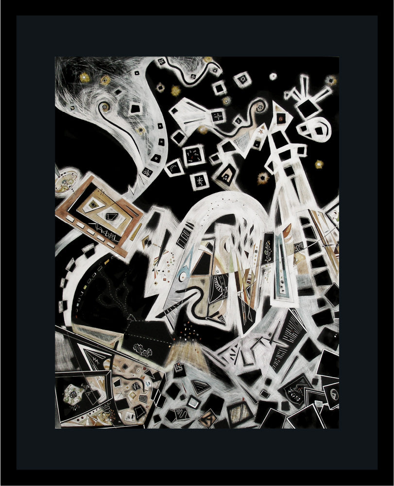 Burial Ground image size 18" X 24'