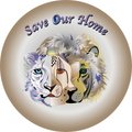 Snow Leopard, Cheetah, Lion Indoor Outdoor Sticker