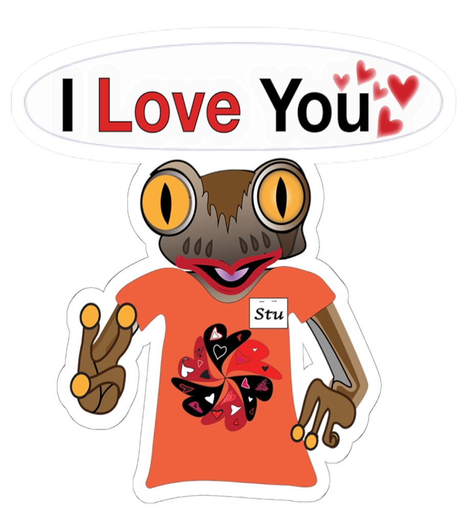 Mc Frog Stu I Love U Org